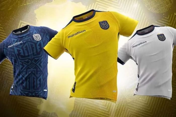 Ecuador's 2022 World Cup jerseys